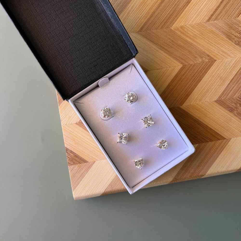 Daniela Swaebe Three Ways To Shine 3.0 CTW Earrings Set